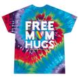 Free Mom Hugs Lgbt Pride Parades Rainbow Transgender Flag Tie-Dye T-shirts Festival Tie-Dye