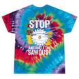 Carpentry Stop And Smell The Sawdust Working Carpenter Tie-Dye T-shirts Festival Tie-Dye