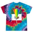 Lgbt Mexico Flag Zip Rainbow Mexican Gay Pride Tie-Dye T-shirts Festival Tie-Dye