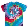 Not 4Th July Until My Wiener Come Out Hotdog Women Tie-Dye T-shirts Festival Tie-Dye
