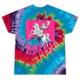 Girl Retro Personalized Dolly Cowgirl First Name Tie-Dye T-shirts Festival Tie-Dye
