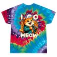 I Go Meow Cat Owner Singing Cat Meme Cat Lovers Tie-Dye T-shirts Festival Tie-Dye