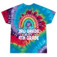 Goodbye 3Rd Grade Hello 4Th Grade Teacher Back To School Tie-Dye T-shirts Festival Tie-Dye