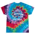 Grandpa Of The Birthday Princess Toddler Kid Girl Family Tie-Dye T-shirts Festival Tie-Dye