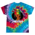 Junenth 1865 Celebrate Freedom Celebrating Black Women Tie-Dye T-shirts Festival Tie-Dye