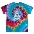 Our Lady Of Fatima Mother Mary Saint Mary Powerful Symbol Tie-Dye T-shirts Festival Tie-Dye