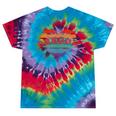 Oregon Retro Rainbow Heart 80S Whimsy Lgbtq Pride Stat Tie-Dye T-shirts Festival Tie-Dye