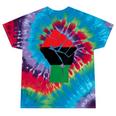 Pan African Unia Flag Fist Black History Black Liberation Tie-Dye T-shirts Festival Tie-Dye