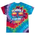 School's Out For Summer Happy Last Day Of School Teachers Tie-Dye T-shirts Festival Tie-Dye