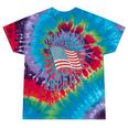 She Loves Jesus And America Too Fourth Of July Women Tie-Dye T-shirts Festival Tie-Dye