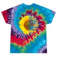 In A World Full Of Grandmas Be Mimi Sunflower Tie-Dye T-shirts Festival Tie-Dye