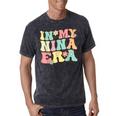 Groovy In My Nina Era Nina Retro Mineral Wash Tshirts Mineral Black