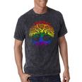 Lgbt Pride Month Tree Life Rainbow Gay Lesbian Mineral Wash Tshirts Mineral Black