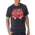 In My Muscle Mom Era Mommy Gymer Happy Mother's Day Mineral Wash Tshirts Mineral Black