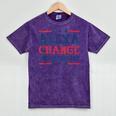 Alexa Change The President Quote Humor Women Mineral Wash Tshirts Mineral Purple