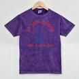 So Long London 4Th Of July 1776 Usa Girls Patriotic Mineral Wash Tshirts Mineral Purple