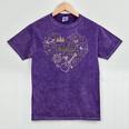 Taylor Personalized Name I Love Taylor Girl Retro Heart 80'S Mineral Wash Tshirts Mineral Purple