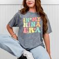 Groovy In My Nina Era Nina Retro Mineral Wash Tshirts Mineral Gray