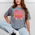 In My Muscle Mom Era Mommy Gymer Happy Mother's Day Mineral Wash Tshirts Mineral Gray