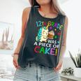 12Th Grade 12 Piece Of Cake Last Day Of School Senior Grad Comfort Colors Tank Top Pepper