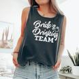 Brides Drinking Team Bachelorette Party Women Comfort Colors Tank Top Pepper