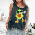 The Dabbing Avocado Plant Green Food Lover Comfort Colors Tank Top Pepper