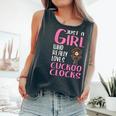 Just A Girl Who Really Loves Cuckoo Clocks Comfort Colors Tank Top Pepper