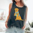 I Love Mom Golden Retriever Labrador Dog Lover Women Comfort Colors Tank Top Pepper