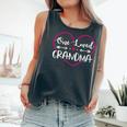 Mother's Day Cute One Loved Grandma Graphic Comfort Colors Tank Top Pepper