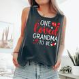 One Loved Grandma To Be Valentines Pregnancy Announcement Comfort Colors Tank Top Pepper