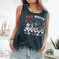 Red White Blue Icu Nurse Crew 4Th Of July Independence Day Comfort Colors Tank Top Pepper
