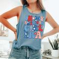 In My American Girl Era 4Th Of July Patriotic Girl Comfort Colors Tank Top Blue Jean