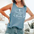 My Daughter Is My Bestie Cute Matching For Mom Comfort Colors Tank Top Blue Jean