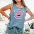 Are You Feeling Kinda Mad Who's That Wonderful Girl Comfort Colors Tank Top Blue Jean