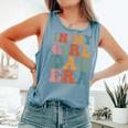 In My Girl Dad Era Girl Dads Club New Dad Comfort Colors Tank Top Blue Jean