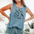 Be Kind To Every Kind Pig Comfort Colors Tank Top Blue Jean