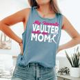 Pole Vaulter My Favorite Vaulter Calls Me Mom Pole Vault Comfort Colors Tank Top Blue Jean