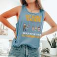 Science Physicist Chemist Teacher Vintage Comfort Colors Tank Top Blue Jean