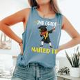 Second 2Nd Grade Nailed It Graduated Black Boy Class Of 2022 Comfort Colors Tank Top Blue Jean