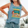 Why Science Teachers Not Given Playground Duty Women Comfort Colors Tank Top Blue Jean