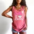 Dolls With Balls Bowling Girls Trip Team Bowler Comfort Colors Tank Top Watermelon
