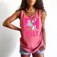 Girl Retro Personalized Dolly Cowgirl First Name Comfort Colors Tank Top Watermelon