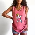 Latesha Name Personalized Birthday Dabbing Unicorn Queen Comfort Colors Tank Top Watermelon