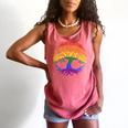 Lgbt Pride Month Tree Life Rainbow Gay Lesbian Comfort Colors Tank Top Watermelon