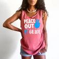 Peace Out 12Th Grade Graduation Last Day School Student Bday Comfort Colors Tank Top Watermelon