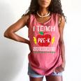 I Teach Pre-K Superheroes Back To School Teacher Day Comfort Colors Tank Top Watermelon