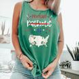 4Th Of July Pregnancy Patriotic Af Pregnant Man Women Comfort Colors Tank Top Light Green