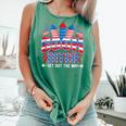 Bitch Get Out The Way Boom Firework 4Th Of July Women Comfort Colors Tank Top Light Green