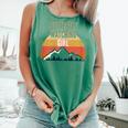 Butterfly Watching For Women Butterfly Watching Guy Comfort Colors Tank Top Light Green
