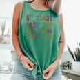 Diy Eighth Grade Autographs 2024 Last Day Signature Comfort Colors Tank Top Light Green